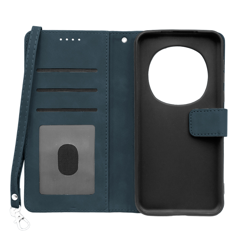 Futrola LEATHER LUX FLIP za Huawei Honor Magic 7 Pro plava