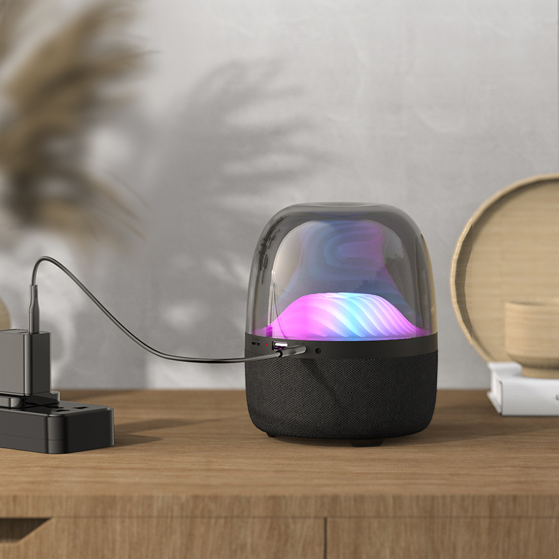 Bežični bluetooth zvučnik RGB yesido YSW08 crna