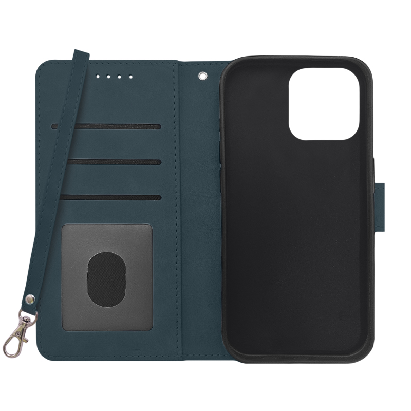 Futrola LEATHER LUX FLIP za Iphone 15 Pro teget