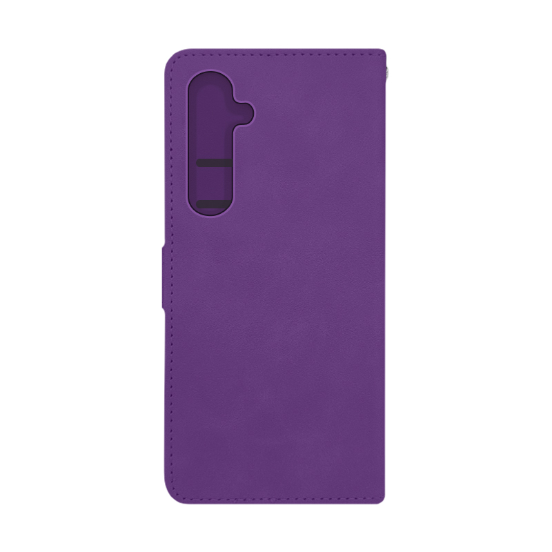 Futrola LEATHER LUX FLIP za Samsung A15 ljubicasta