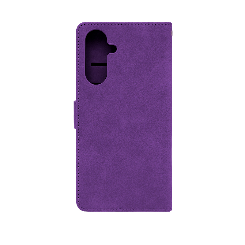 Futrola LEATHER LUX FLIP za Samsung A56 ljubicasta