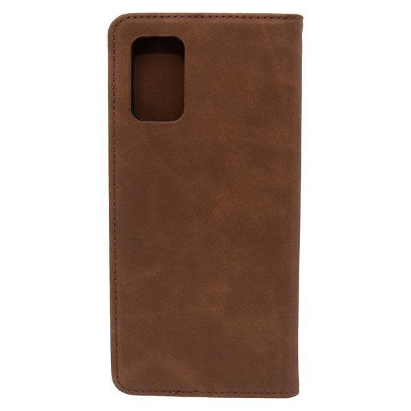 Futrola LEATHER RETRO FLIP za Samsung A04E tamno braon