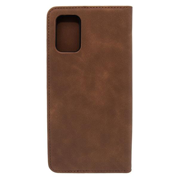 Futrola LEATHER RETRO FLIP za Samsung A02S tamno braon