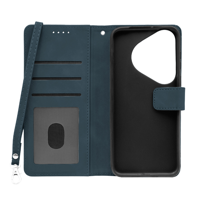 Futrola LEATHER LUX FLIP za Huawei Pura 70 Pro plava