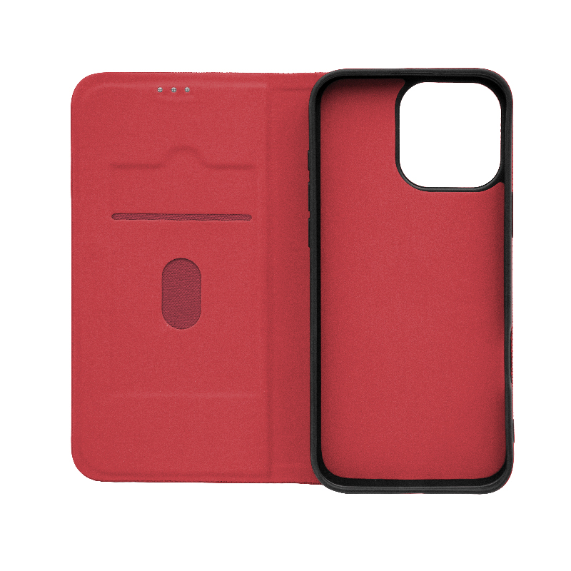 Futrola LUX MESH FLIP za Iphone 16 Pro Max crvena