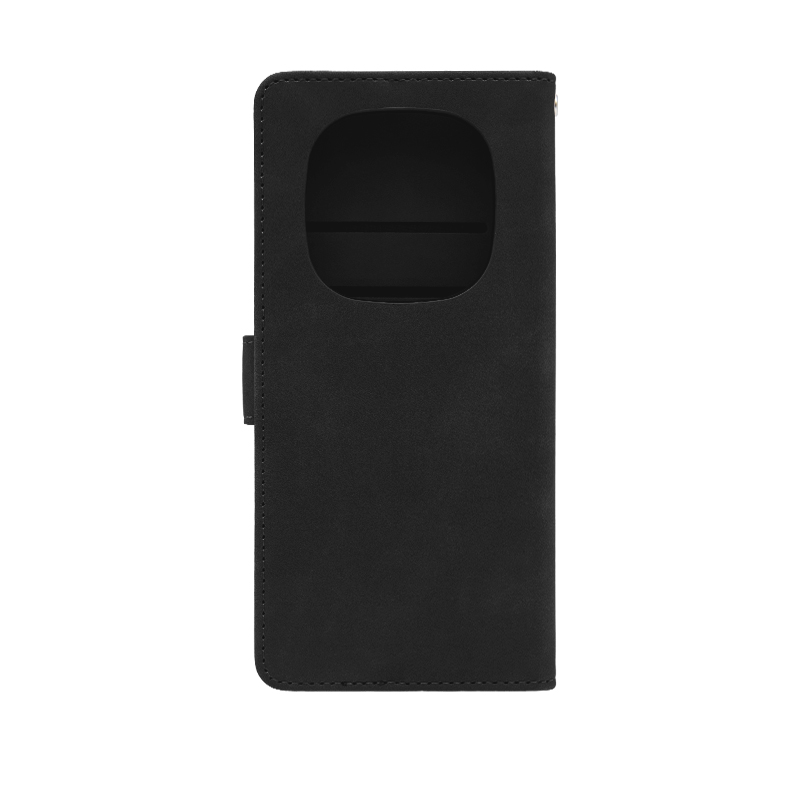 Futrola LEATHER LUX FLIP za Xiaomi Redmi Note 14 Pro Plus 5G crna