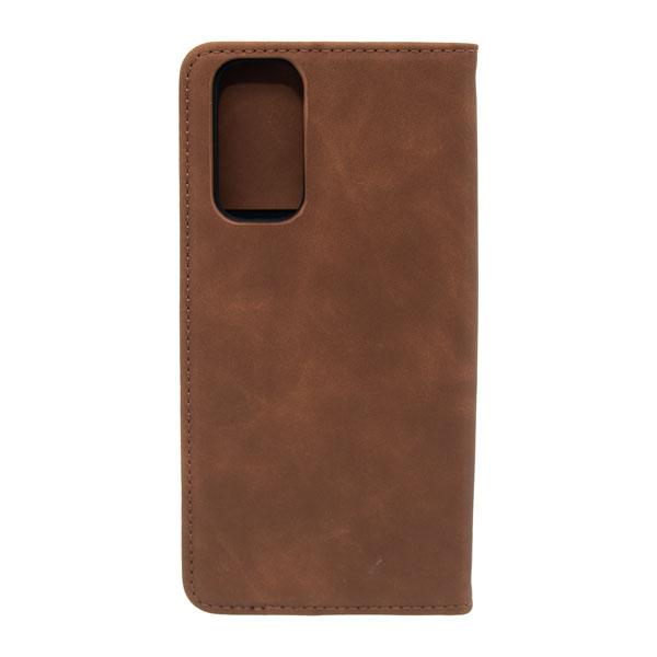 Futrola LEATHER RETRO FLIP za Xiaomi Redmi Note 11 tamno braon