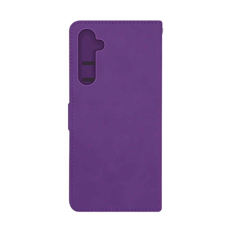 Futrola LEATHER LUX FLIP za Samsung A25 ljubicasta
