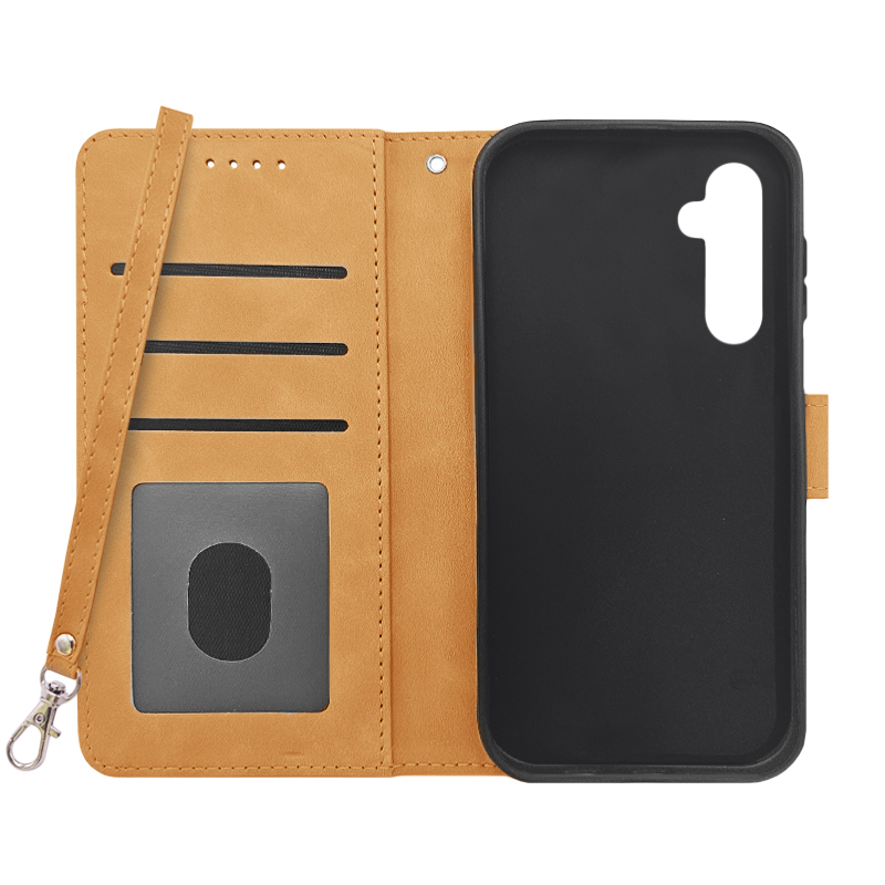 Futrola LEATHER LUX FLIP za Samsung A25 bez