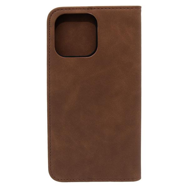 Futrola LEATHER RETRO FLIP za Iphone 14 Pro Max tamno braon