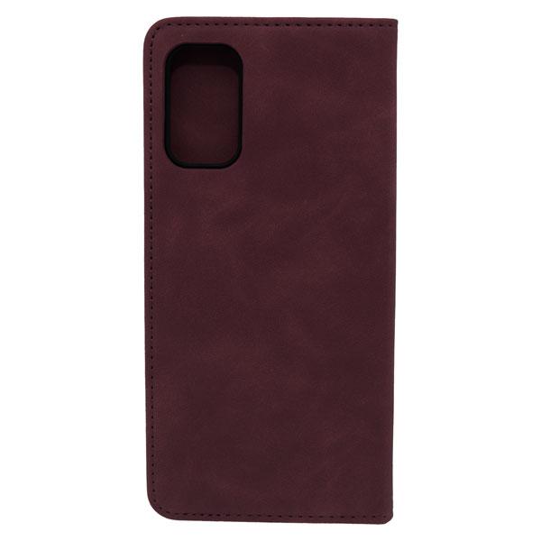 Futrola LEATHER RETRO FLIP za Xiaomi Redmi Note 10 5G bordo