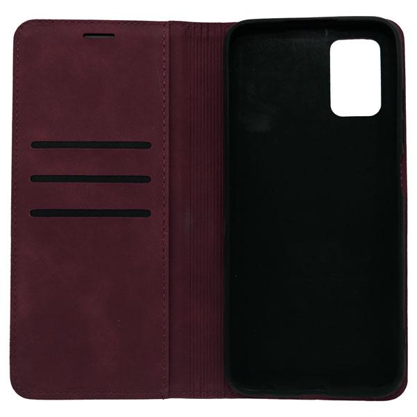 Futrola LEATHER RETRO FLIP za Samsung A03S bordo