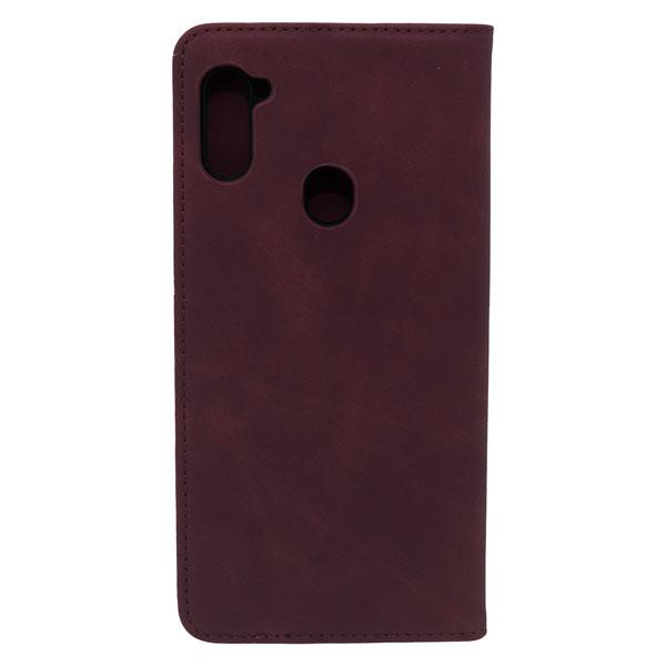 Futrola LEATHER RETRO FLIP za Samsung A11 bordo