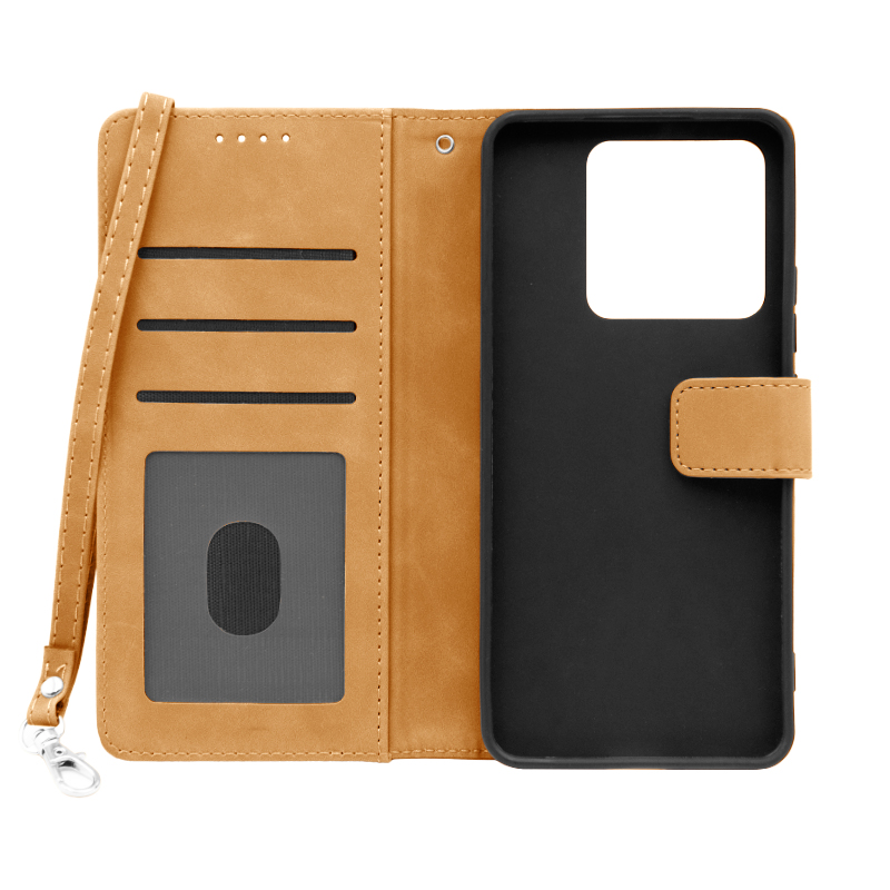 Futrola LEATHER LUX FLIP za Xiaomi Redmi 14T bez