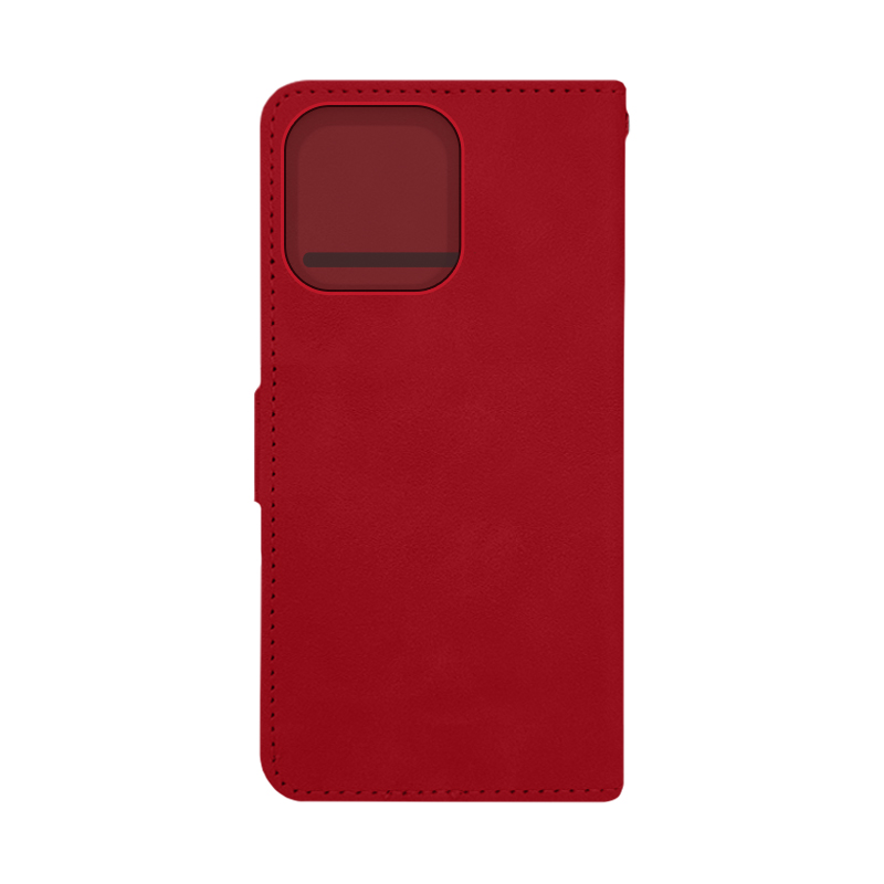 Futrola LEATHER LUX FLIP za Iphone 15 Pro crvena