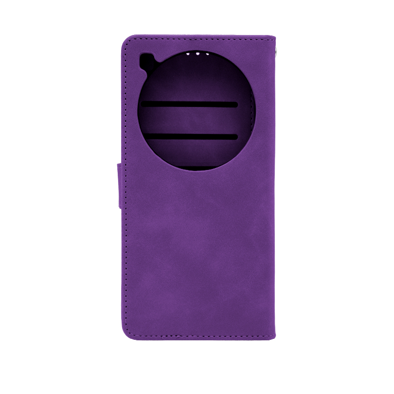 Futrola LEATHER LUX FLIP za Xiaomi 15 Ultra ljubicasta