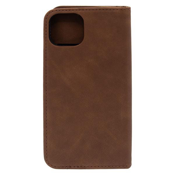 Futrola LEATHER RETRO FLIP za Iphone 13 tamno braon