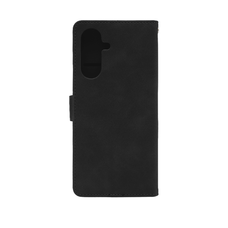 Futrola LEATHER LUX FLIP za Samsung A26 crna