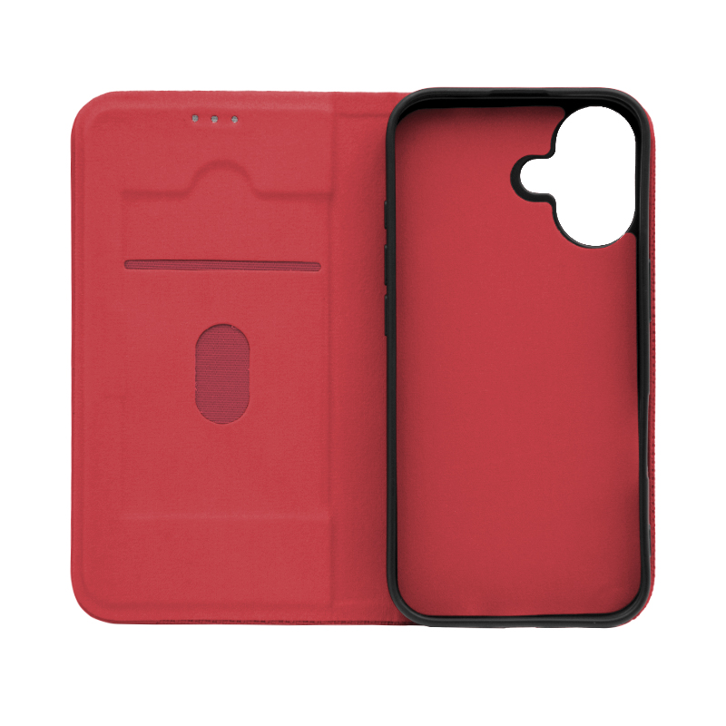 Futrola LUX MESH FLIP za Iphone 16 crvena