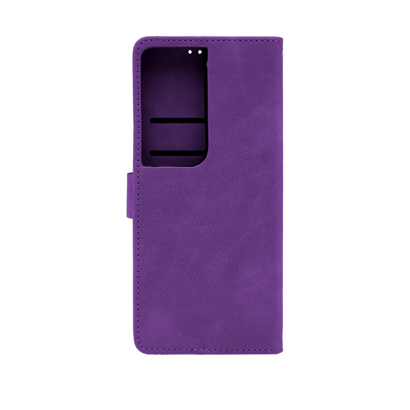 Futrola LEATHER LUX FLIP za Huawei Honor X7B ljubicasta