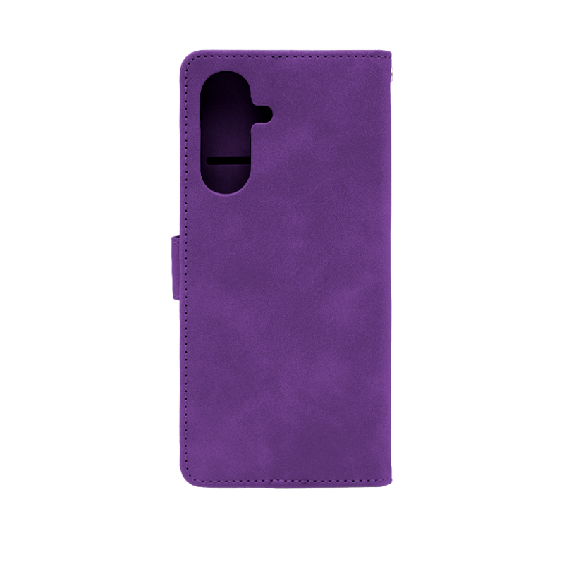 Futrola LEATHER LUX FLIP za Samsung A26 ljubicasta