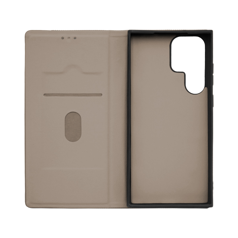 Futrola LUX MESH FLIP za Samsung S23 Ultra zlatna