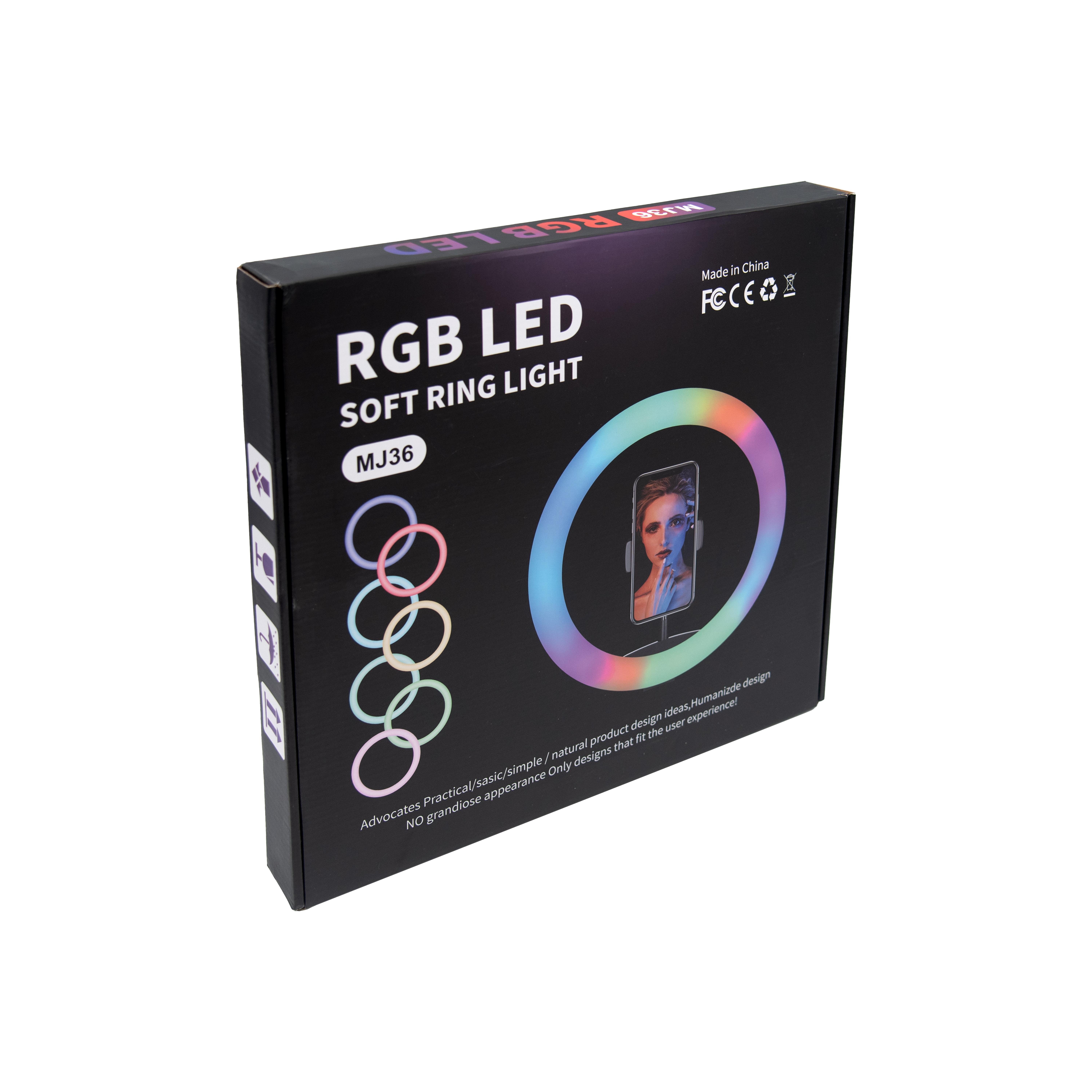 Soft Ring Light RGB LED MJ36