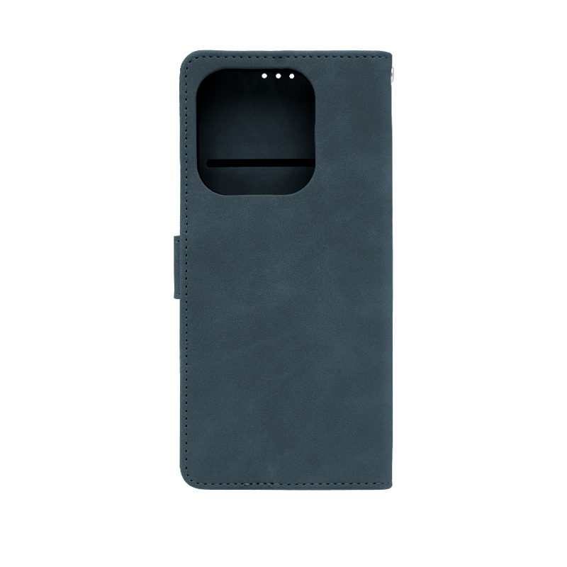 Futrola LEATHER LUX FLIP za Xiaomi Redmi Note 14 plava