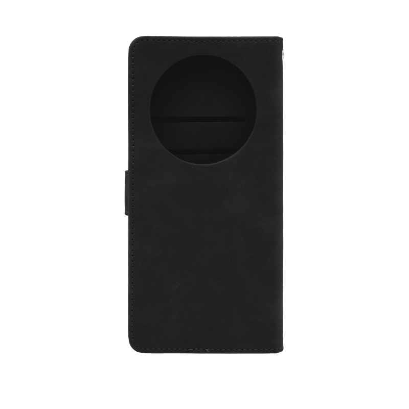 Futrola LEATHER LUX FLIP za Xiaomi Redmi 14C crna