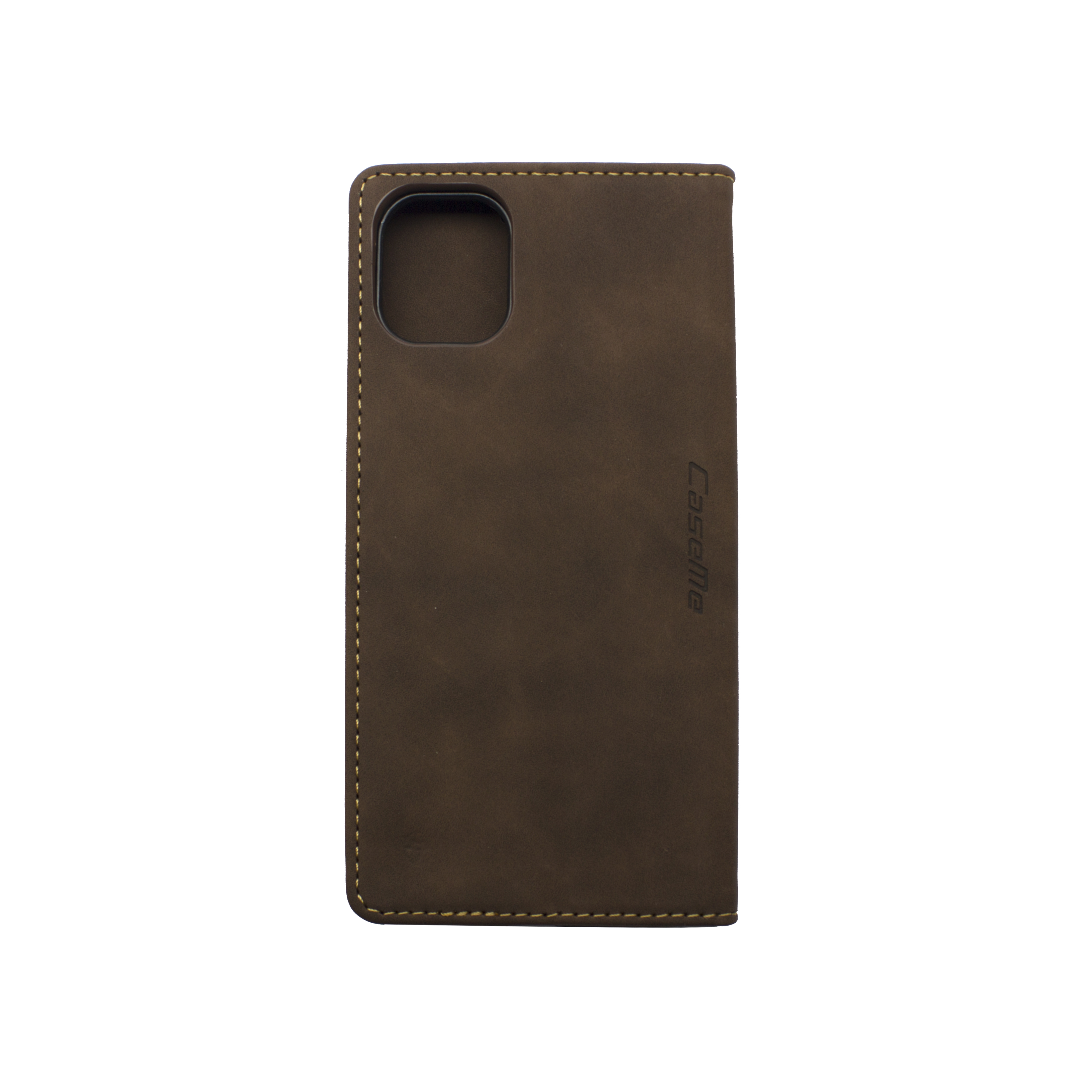 Futrola LEATHER RETRO FLIP za Iphone 11 (6.1) tamno braon
