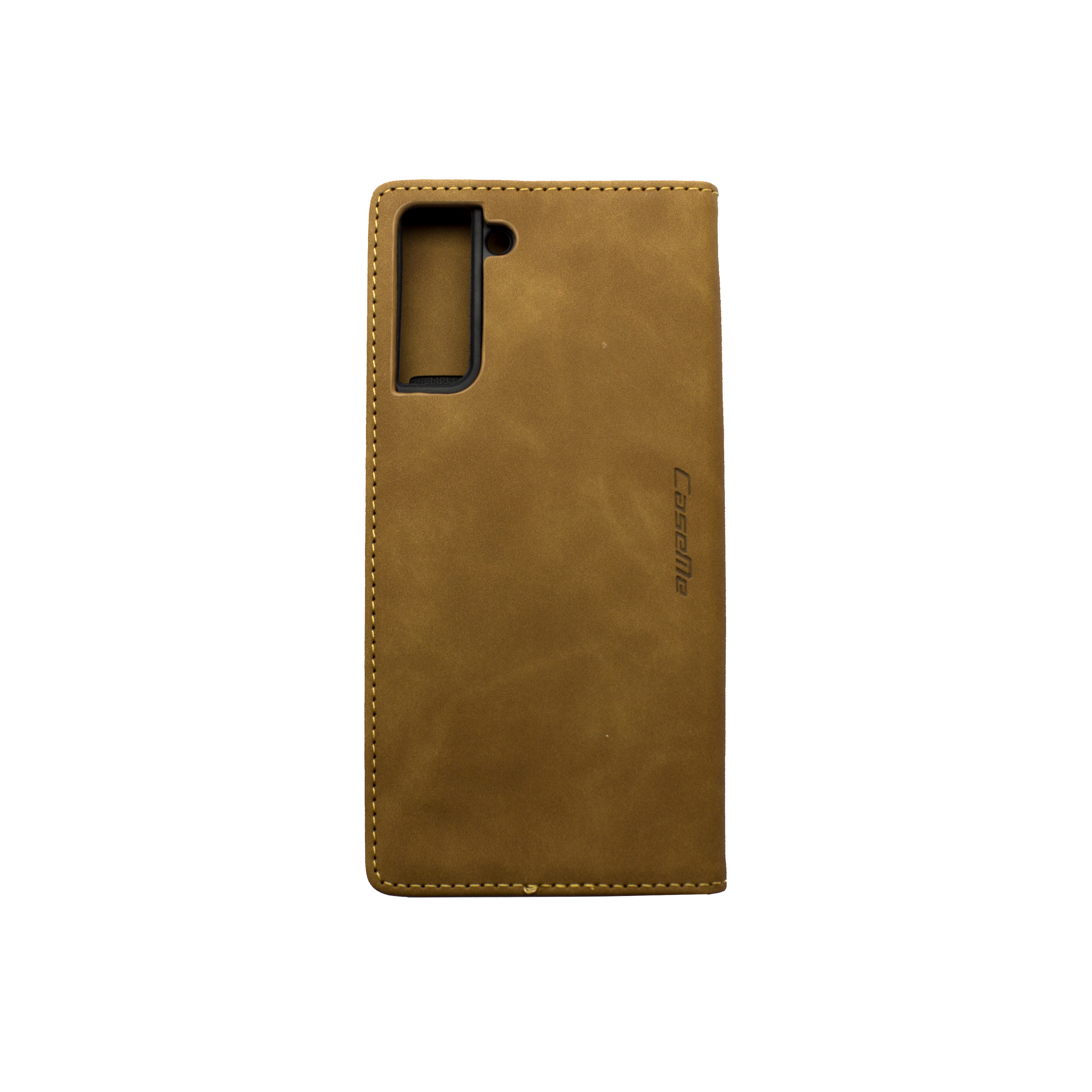 Futrola LEATHER RETRO FLIP za Samsung S21 Plus/G996B svetlo braon