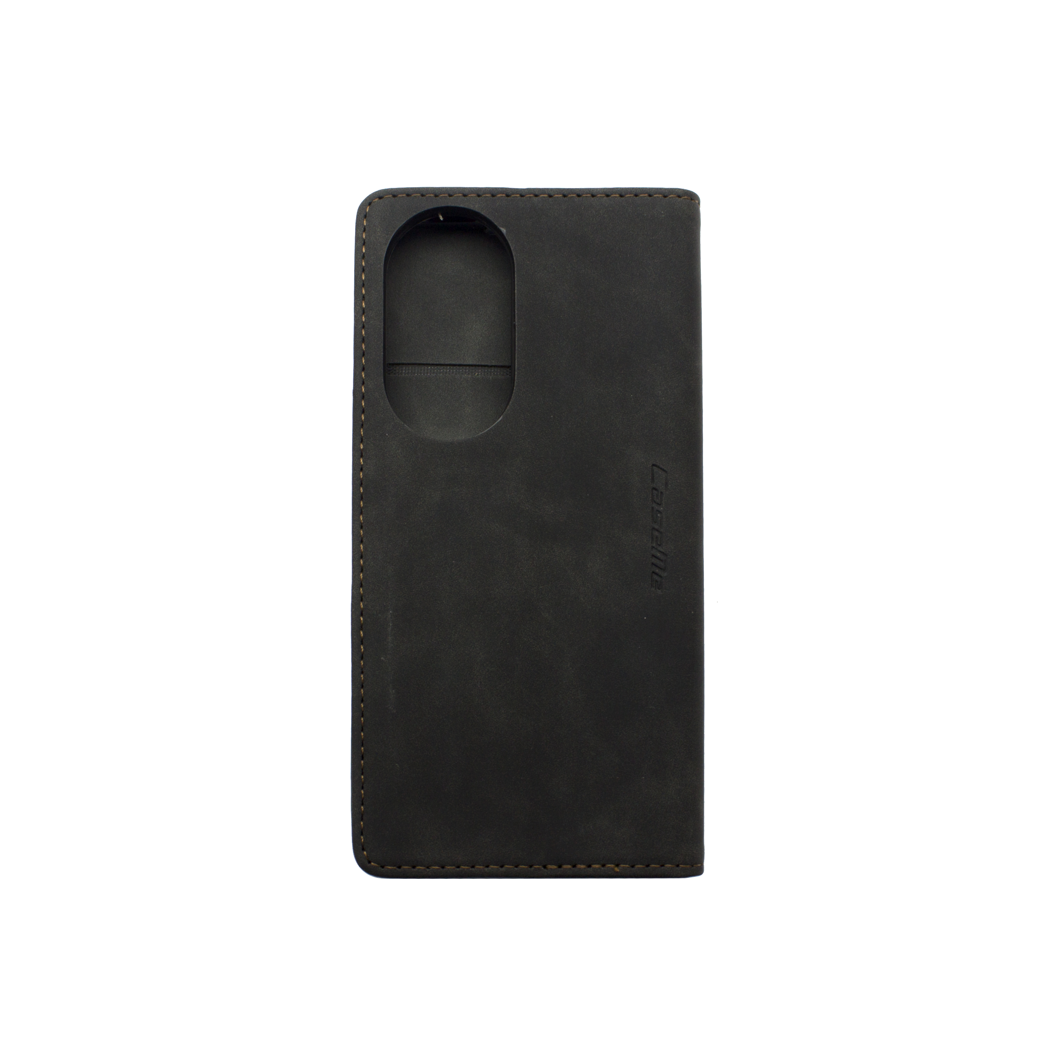 Futrola LEATHER RETRO FLIP za Huawei P50 crna