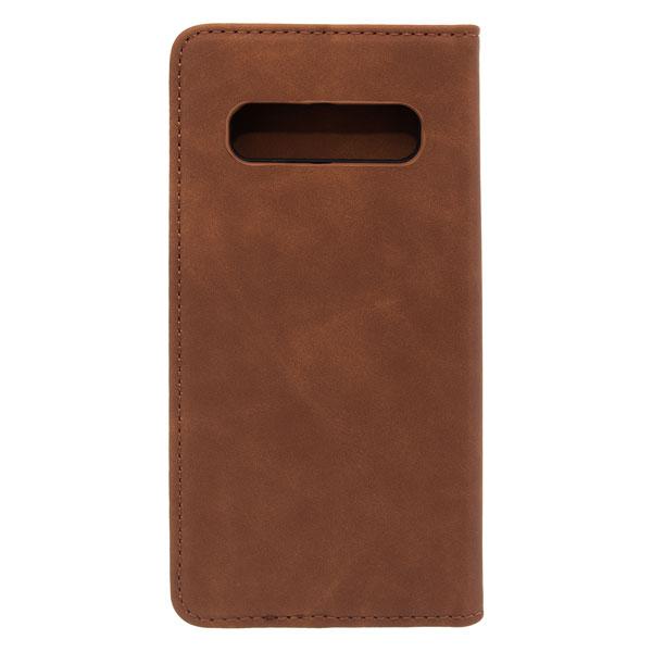 Futrola LEATHER RETRO FLIP za Samsung S10 tamno braon