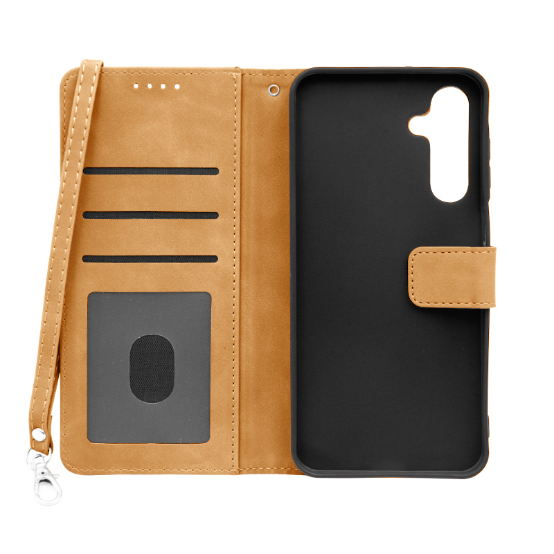 Futrola LEATHER LUX FLIP za Samsung A16 bez