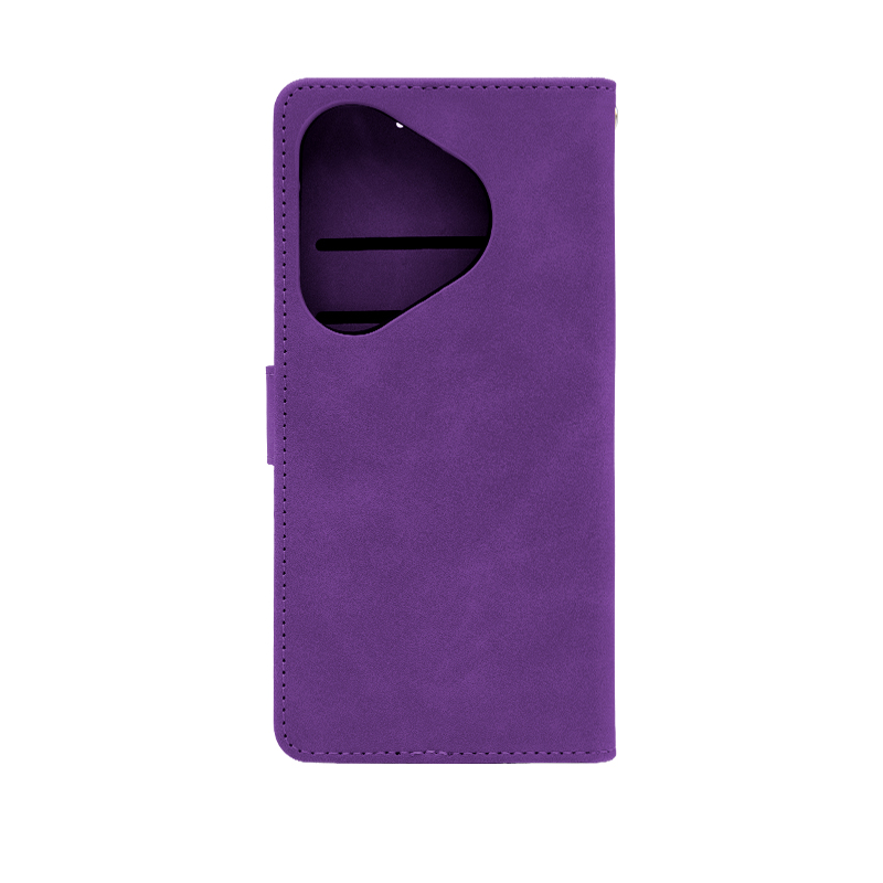 Futrola LEATHER LUX FLIP za Huawei Pura 70 ljubicasta