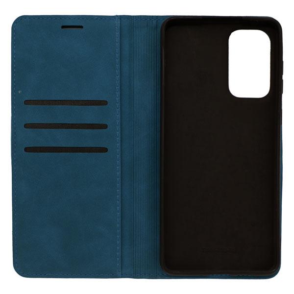 Futrola LEATHER RETRO FLIP za Samsung A73 plava