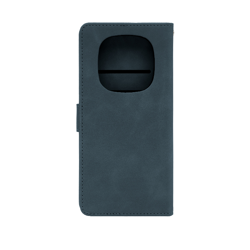 Futrola LEATHER LUX FLIP za Xiaomi Redmi Note 14 Pro plava