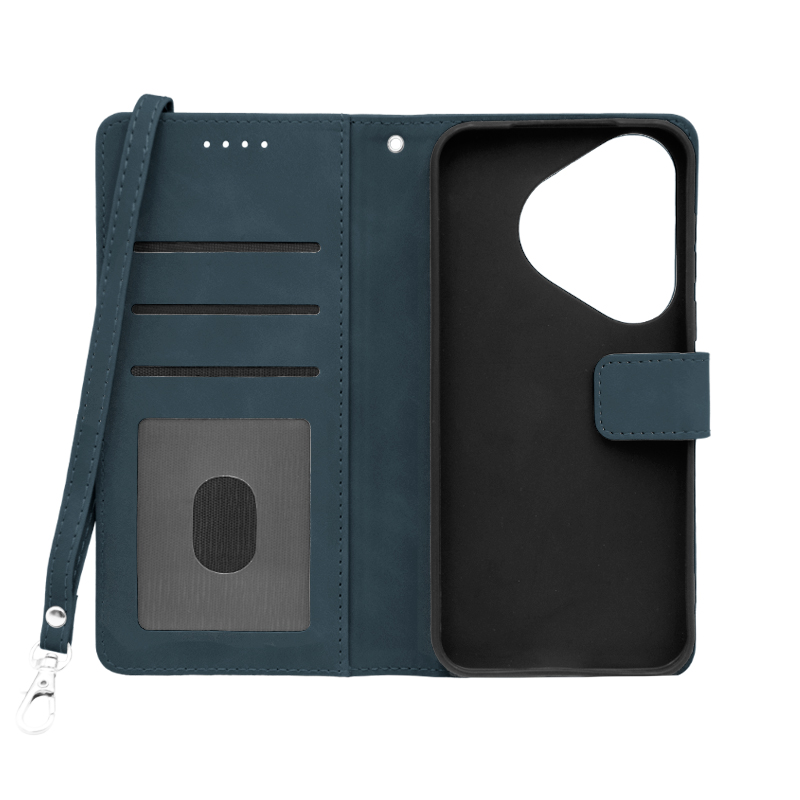 Futrola LEATHER LUX FLIP za Huawei Pura 70 plava