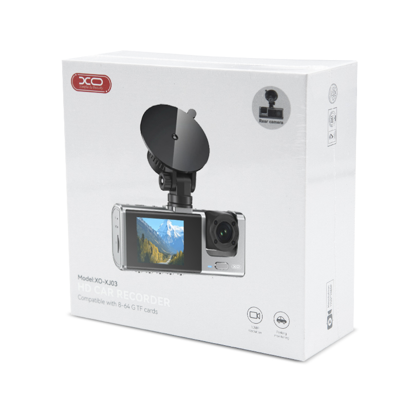 Auto kamera XO XJ03 Prednji i zadnji Dual Recorder 1080 HD