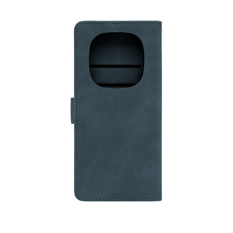 Futrola LEATHER LUX FLIP za Xiaomi Redmi Note 14 Pro Plus 5G plava