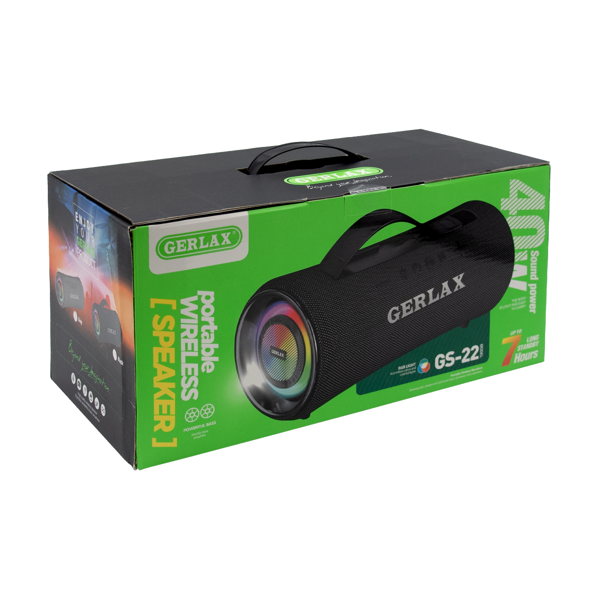 Bežični zvučnik GERLAX GS-22 crni