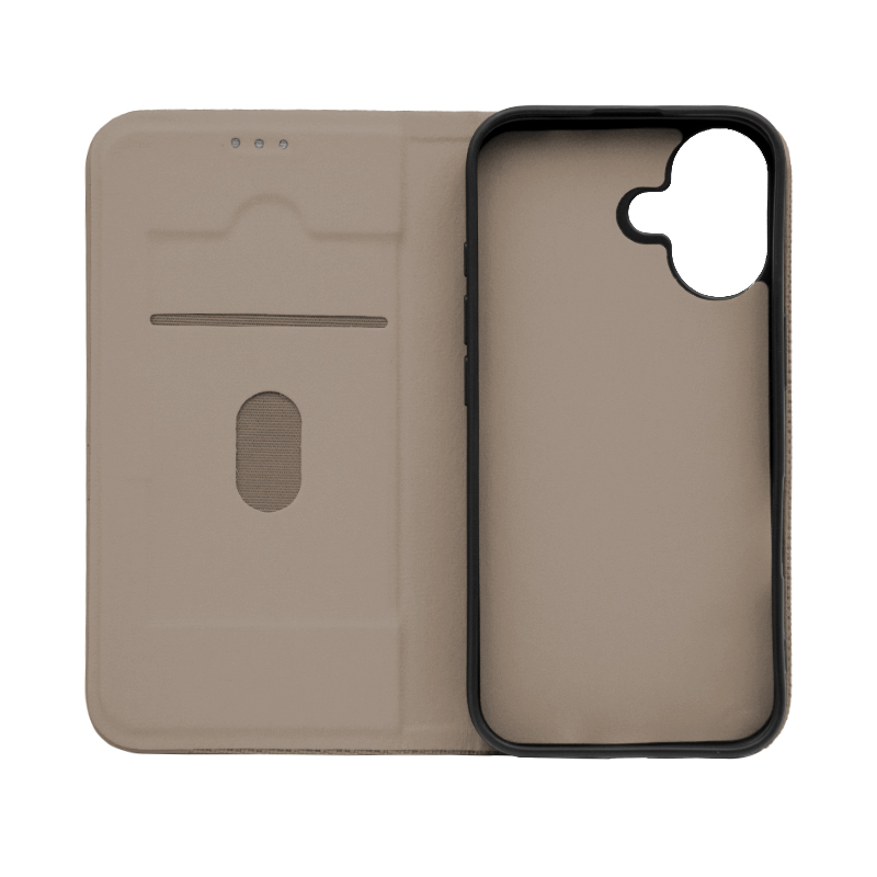 Futrola LUX MESH FLIP za Iphone 16 zlatna