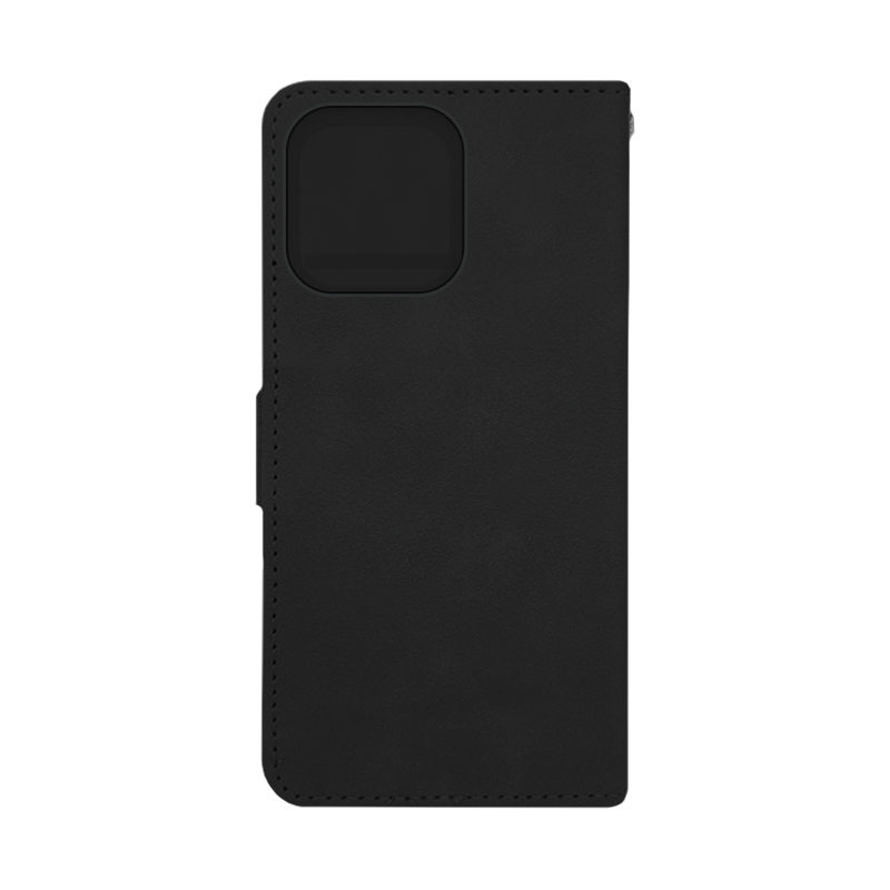 Futrola LEATHER LUX FLIP za Iphone 15 Pro crna