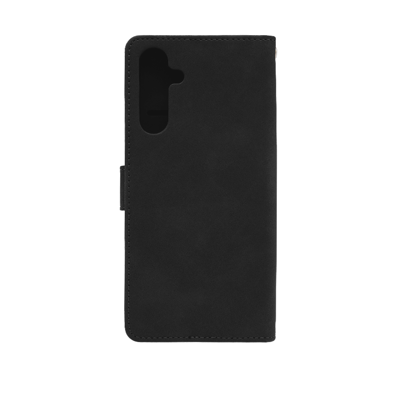 Futrola LEATHER LUX FLIP za Samsung A16 crna