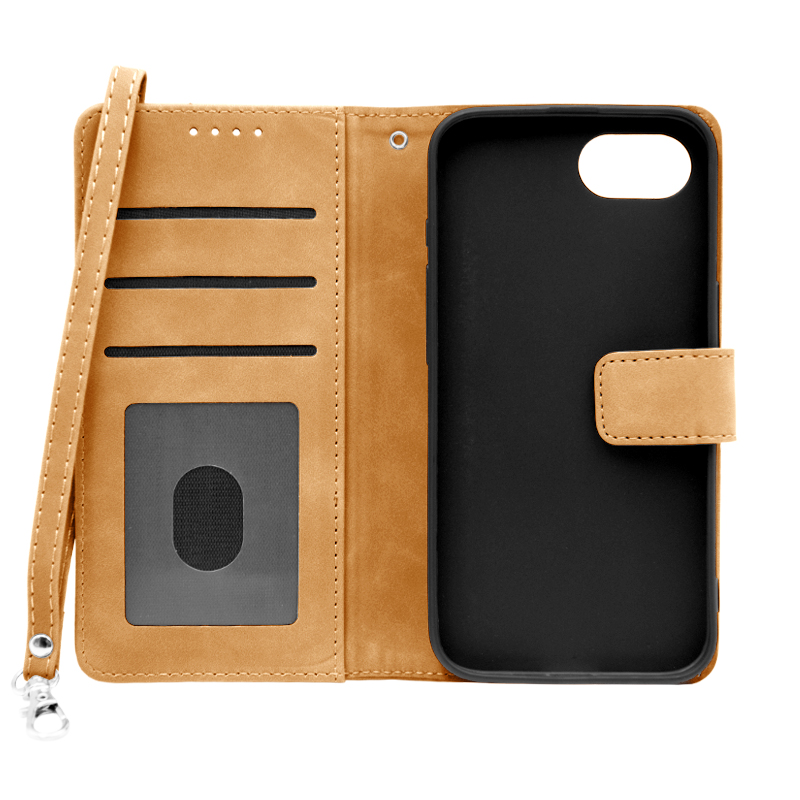 Futrola LEATHER LUX FLIP za Iphone 16E bez