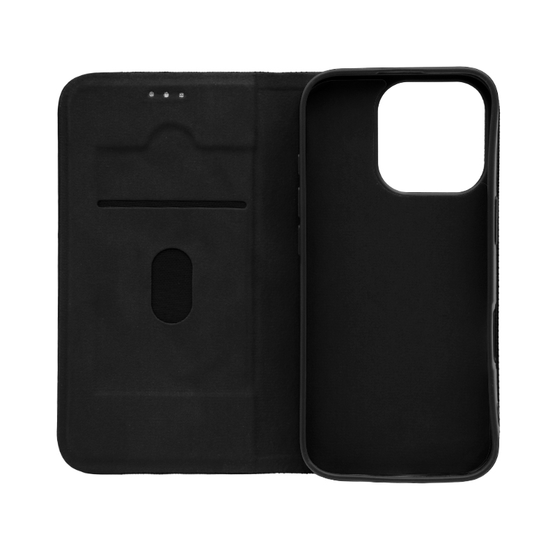 Futrola LUX MESH FLIP za Iphone 16 Pro crna