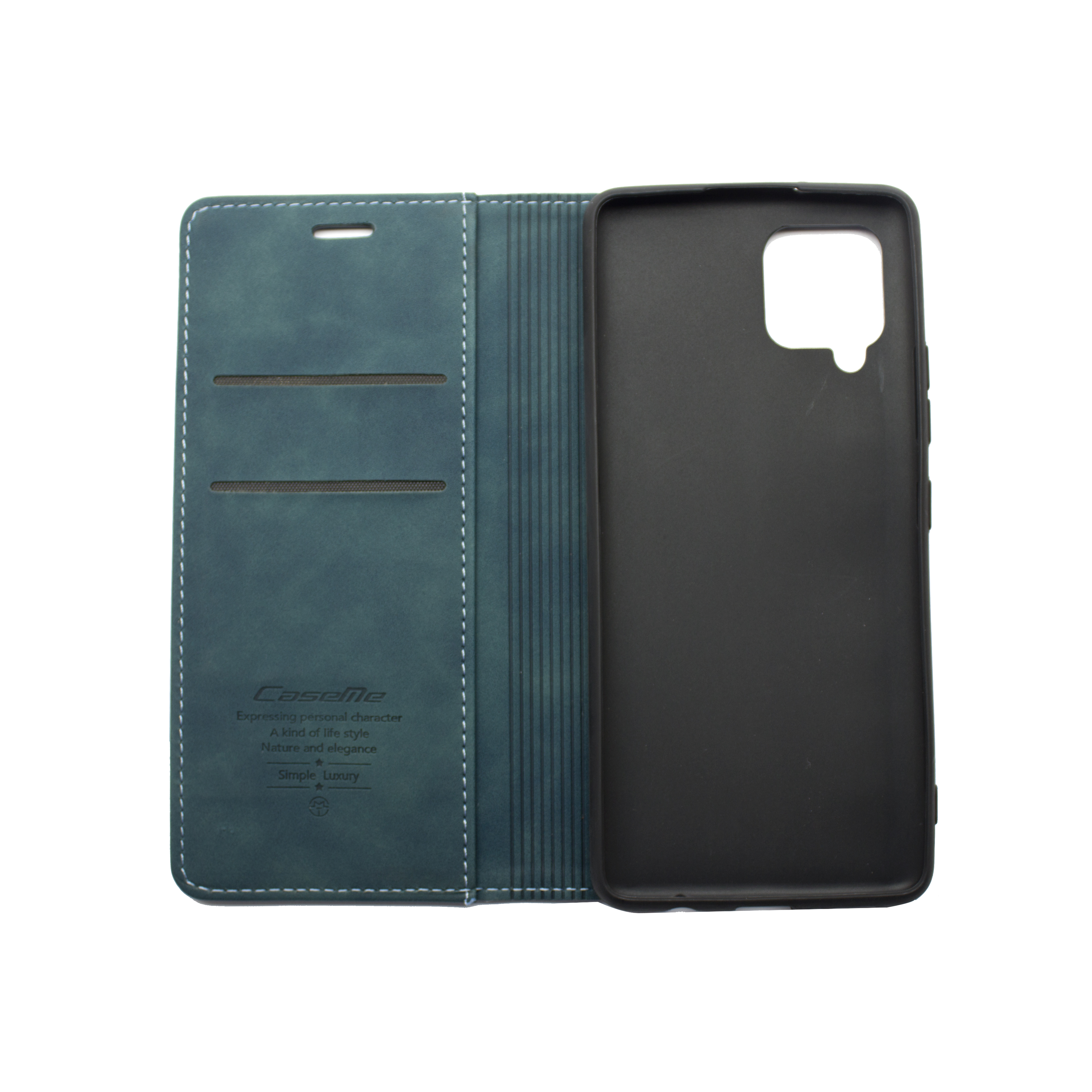 Futrola LEATHER RETRO FLIP za Samsung A42/A426F plava