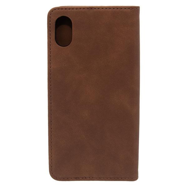 Futrola LEATHER RETRO FLIP za Iphone XR tamno braon