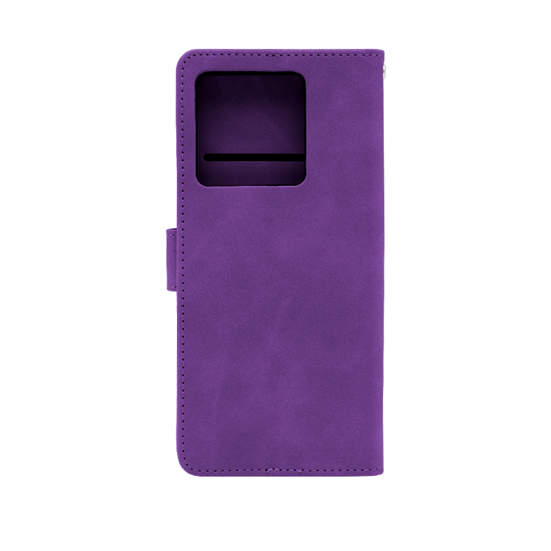 Futrola LEATHER LUX FLIP za Xiaomi Redmi 13T ljubicasta