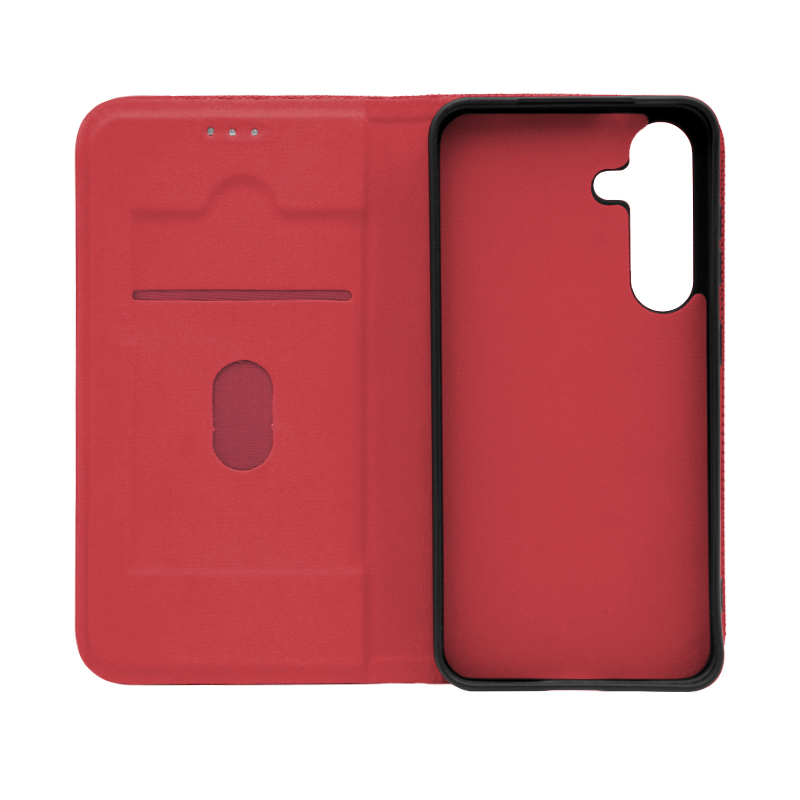 Futrola LUX MESH FLIP za Samsung S25 crvena